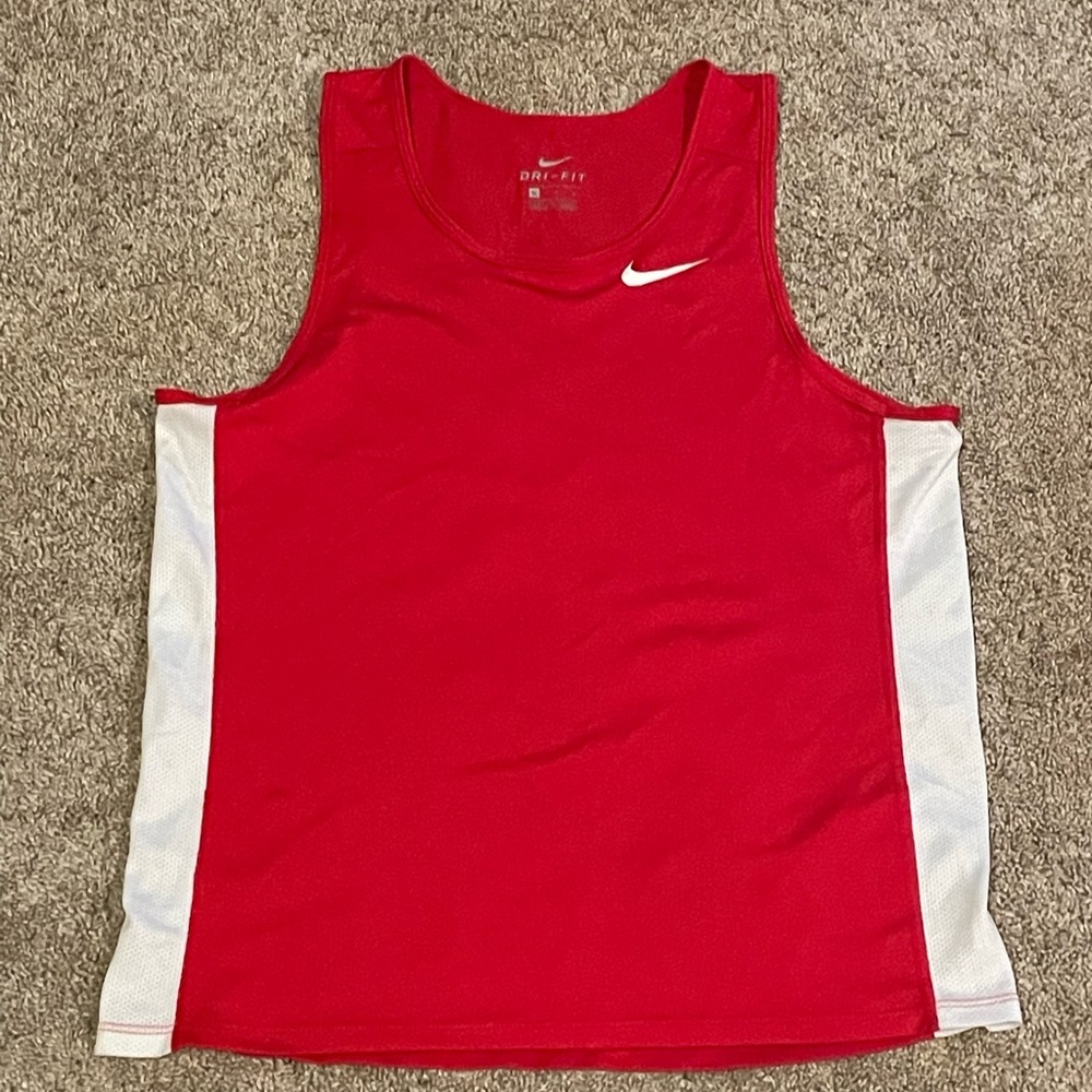 Nike Boys Red Dry Fit Tank